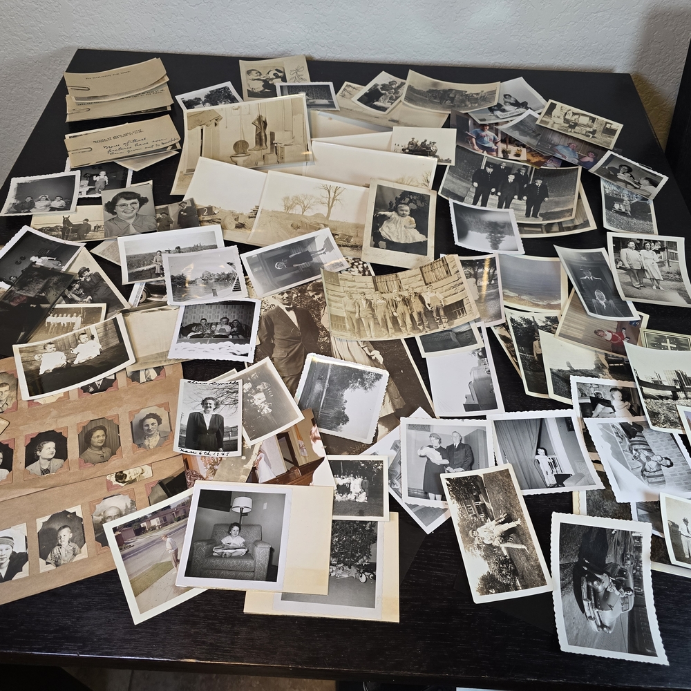 Vintage Black And White Photo Collection